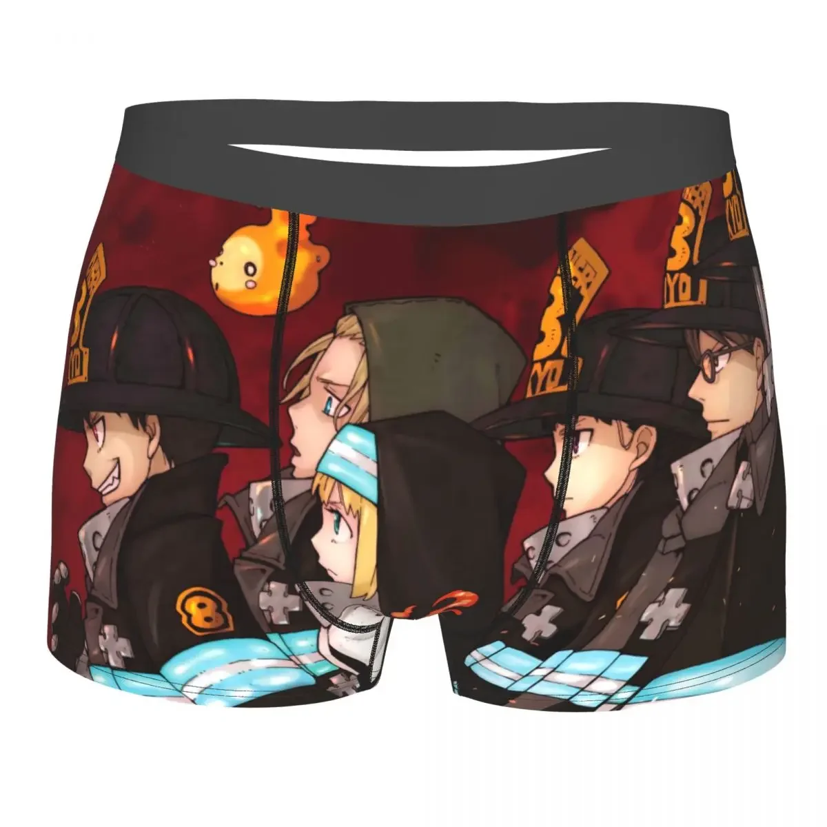 Anime -  Force Underpants Breathbale Panties Male Underwear Print Shorts Boxer Briefs