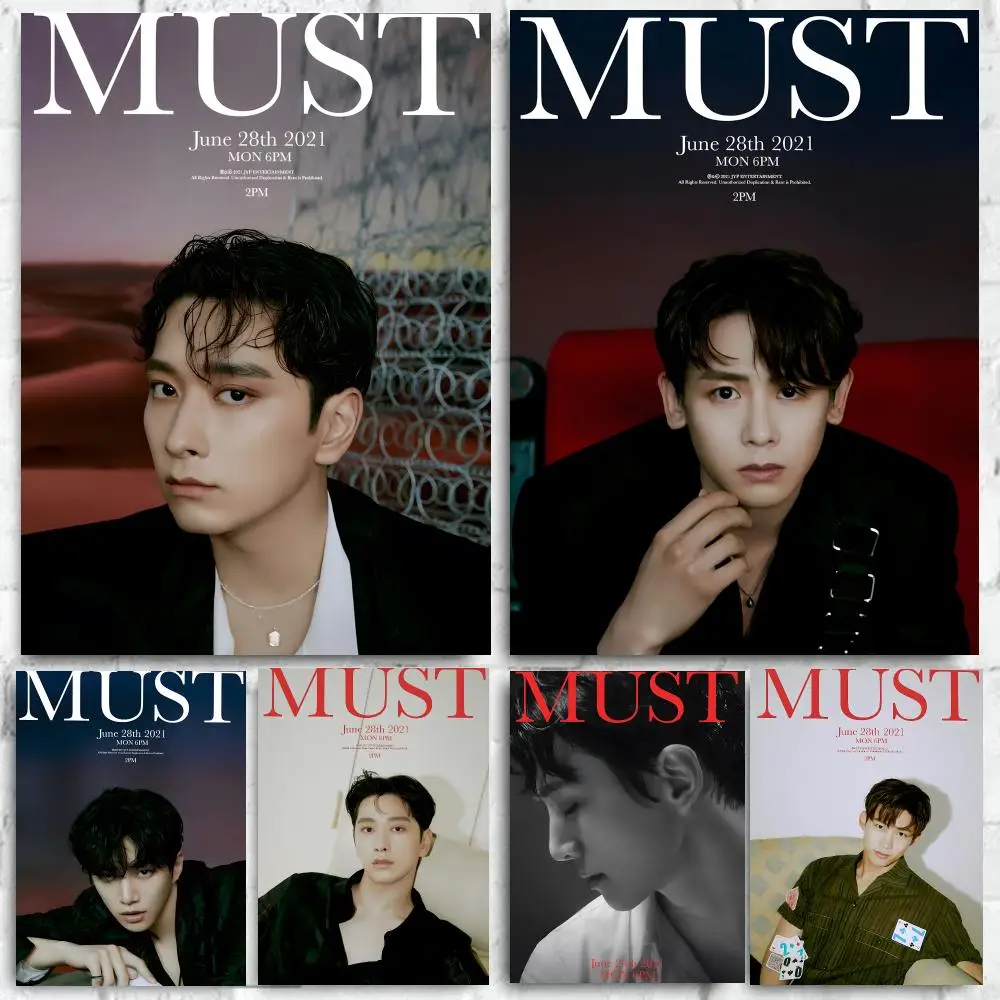 K-pop Group 2PM Poster High-quality wall art posters, suitable for home offices, bedrooms, and living rooms.