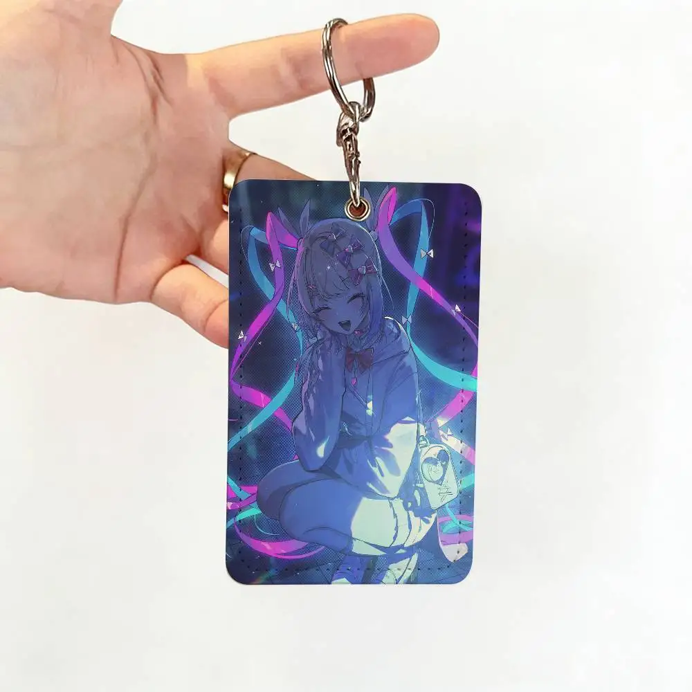 Game N-Needy Streamer Overload Card Holder With Keychain For Access Card Bus Pass & Card Credit ID Bank Card Protective Case