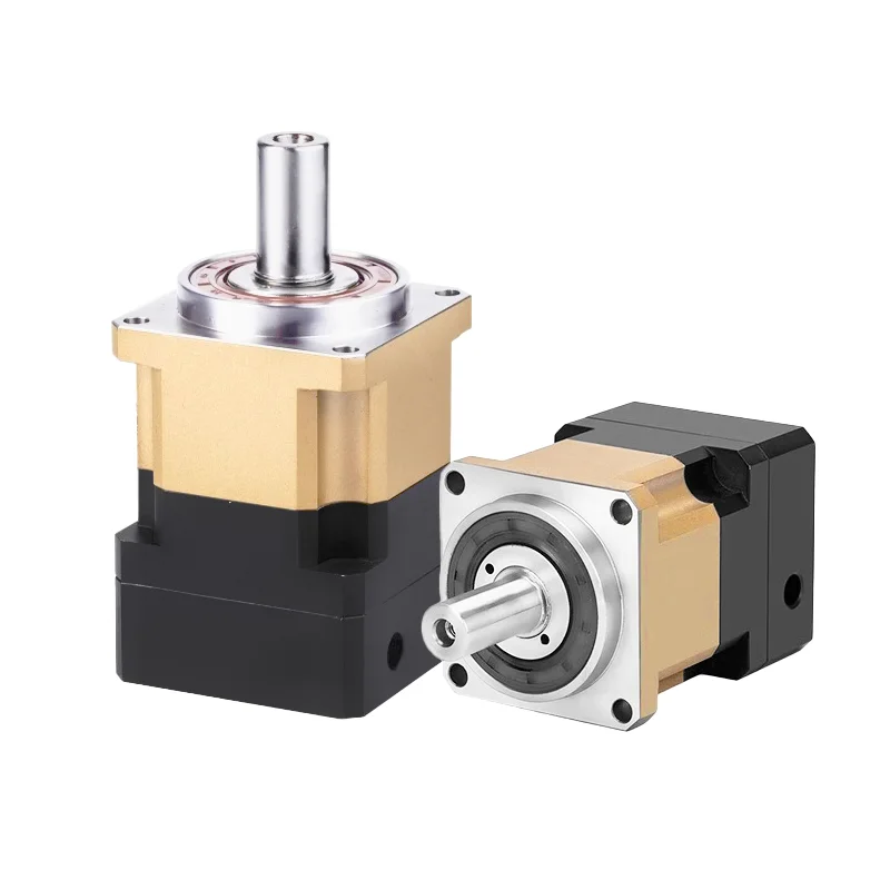 Helical gear precision planetary gear reducer servo motor 60/80/110/130 stepper motor high precision gearbox