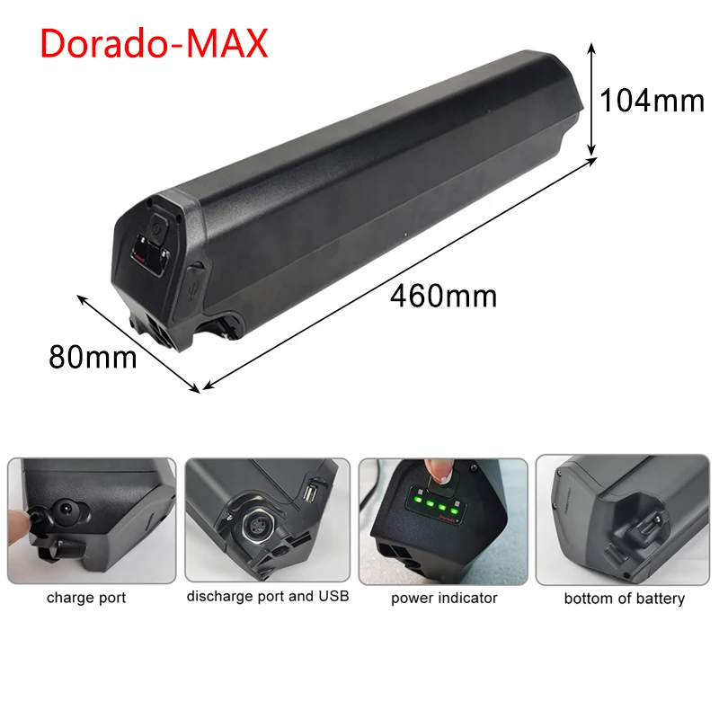 Reention dorado 48v electric bike battery 36V 52V 60V plus Max Pro 21700 lithium ebike battery for Akku NCM Moscow 250-2000wMoto