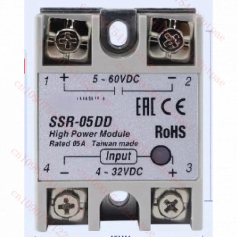 Authentic New SSR-05DD 10DD 25DD 50DD 75DD  SSR-25DD-H Solid State Relay Module 5A 10A 25A 50A 75A  dc