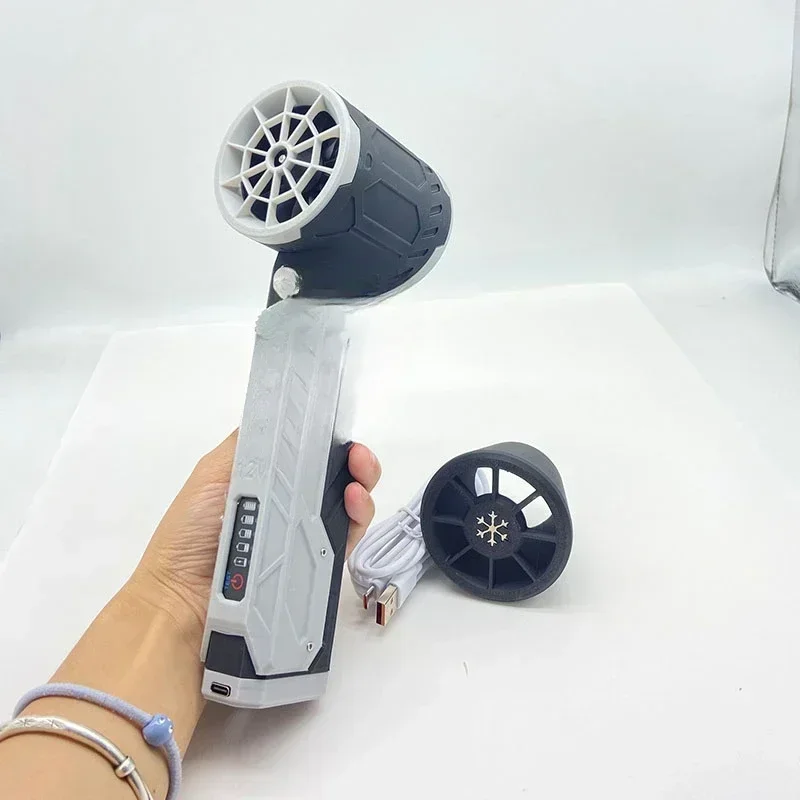 Hot SalesRechargeable Handheld High Power Turbo Wireless Jet Fan Air Duster Thrust Supper Big Jet Fan Dry