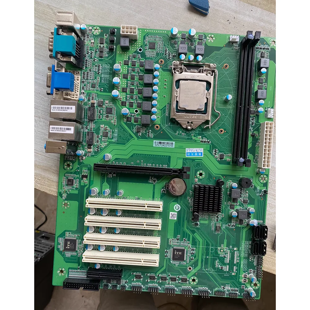 IOT0-H1101 Industrial Control Motherboard with H110 chipset, dual network ports, LGA1151, supporting 7th generation CPUs