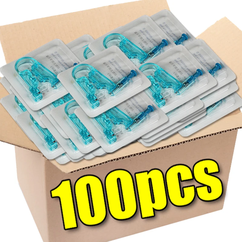 

Disposable Blue Ear Piercing Gun Kit Asepsis Healthy Safety Nose Earring Piercer Tool Set Machine Set Ear Studs Body Jewelry