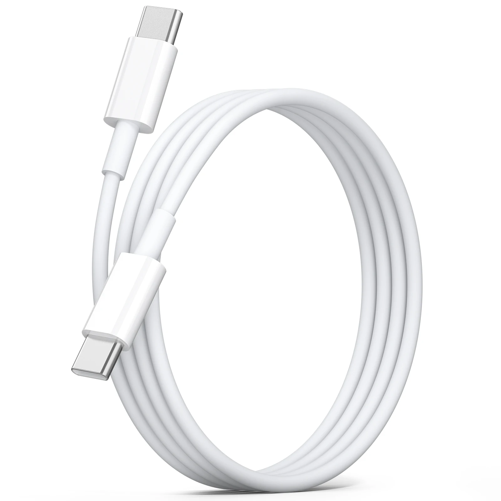 60W Type C to Type C Fast Charger Data Cable For Huawei Samsung Xiaomi Google Macbook iPad Switch 1m/2m USB-C Charging Cable