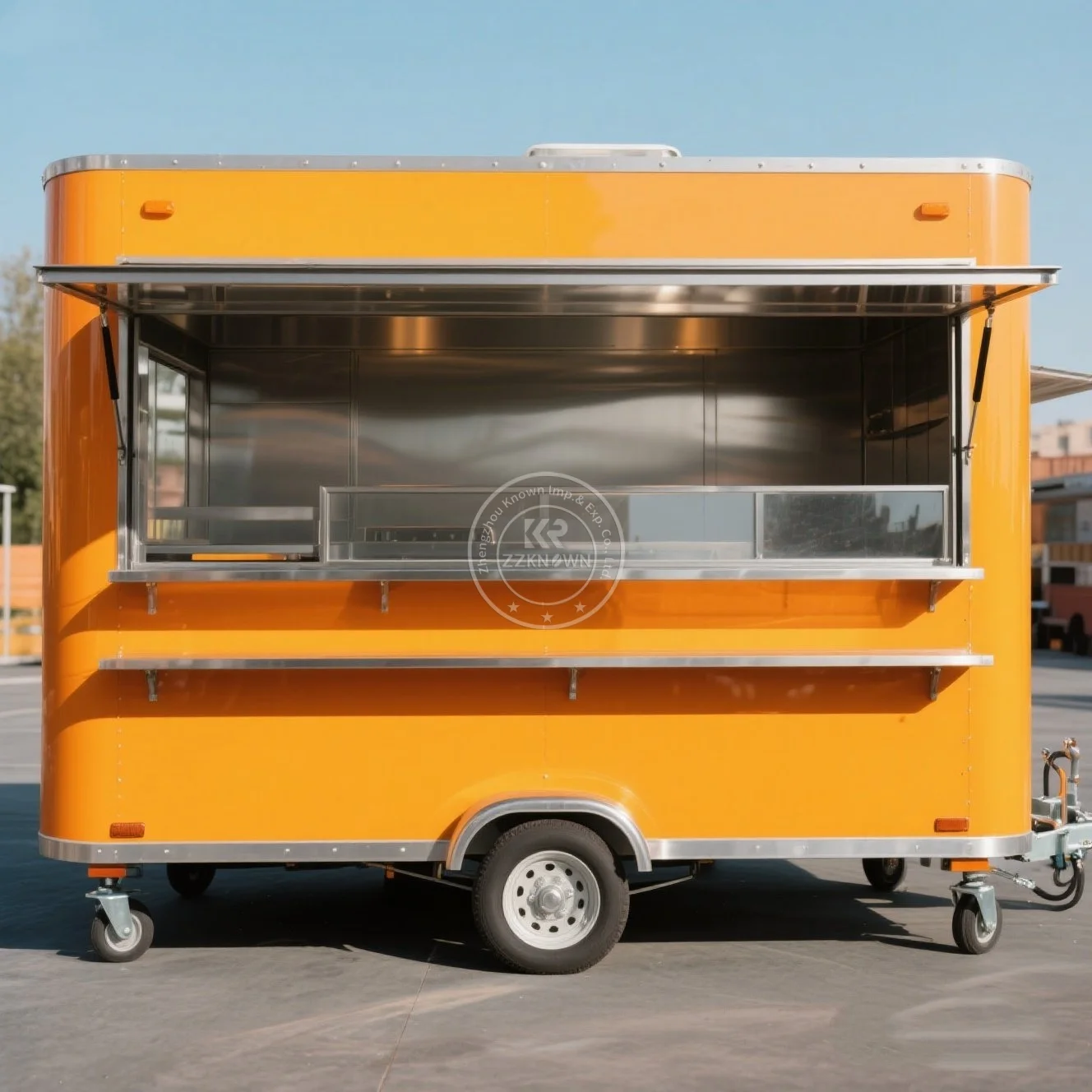 

Mobile Food Truck Breakfast Food Truck with Fryer and Full Kitchen Purchase Street Food Truck Trailer USA Standard