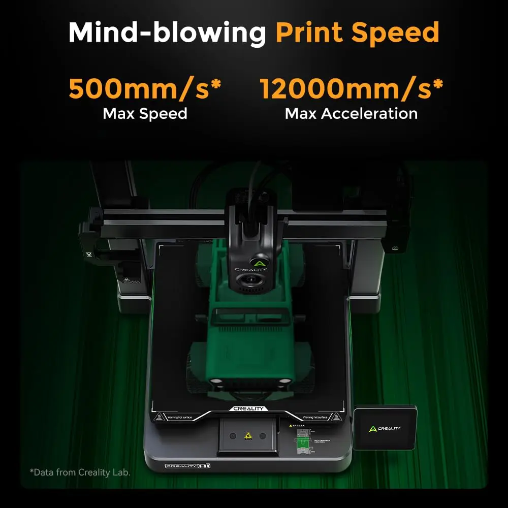 Infaste 648mm*458mm*233mm 500mm/s 95% Pre-assemble High Speed HI 3D Printer Auto Leveling Support Multi Color Printing