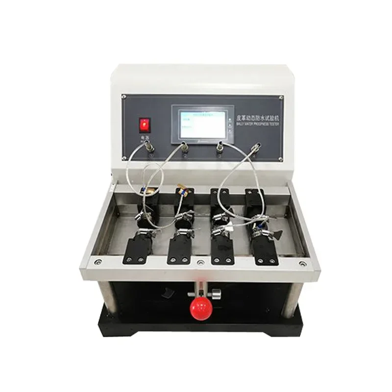 Leather dynamic waterproof testing machine, upper tent leather fabric bending tortuous water seepage