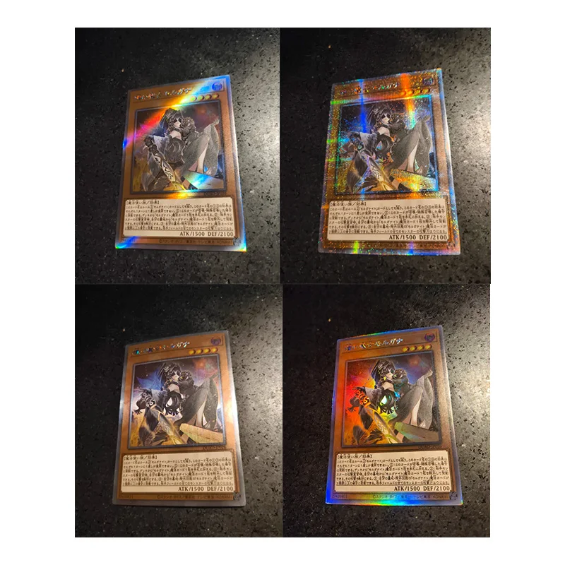 Diy homemade Yu-Gi-Oh! Ohime the Manifested Mikanko Morgiana Diabell Collection Flash Card Toys Gift