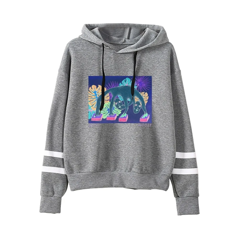 Nog Steeds Wazige Merch Hoodie Unisex Pocketless Mouw Sweatshirt Heren Dames Pullover 90S Rapper Jeugdige Hiphop Kleding