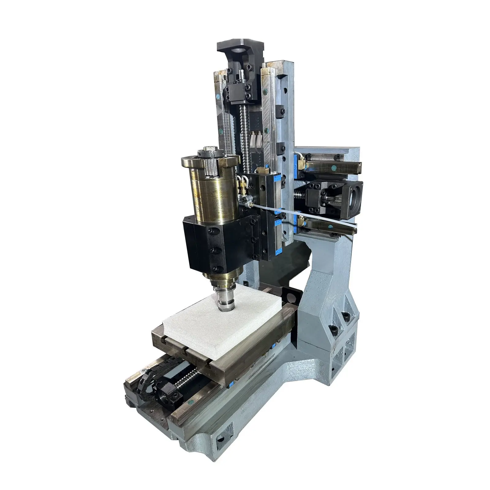 VMC2015 CNC Engraving Milling Machine Bare Casting Frame 3‑Axis Cast Iron CNC Machine Body for Metal Machining DIY Household