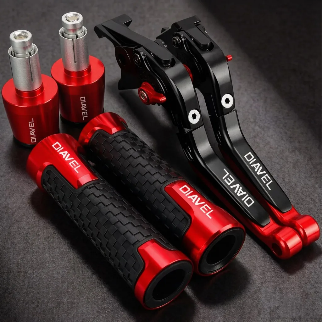 

For DUCATI DIAVEL CARBON XDiavel/S 2011-2018 Motorcycle Clutch Lever Brake Levers Moto Handlebar Handle Hand Grips Ends Cap
