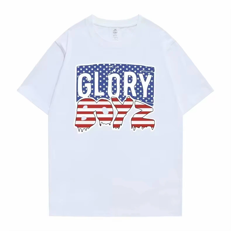 Rapper Chief Keef Glory Boyz T-Shirt O-Neck Graphics Short Sleeved Vintage Suitable for Both Men and Women