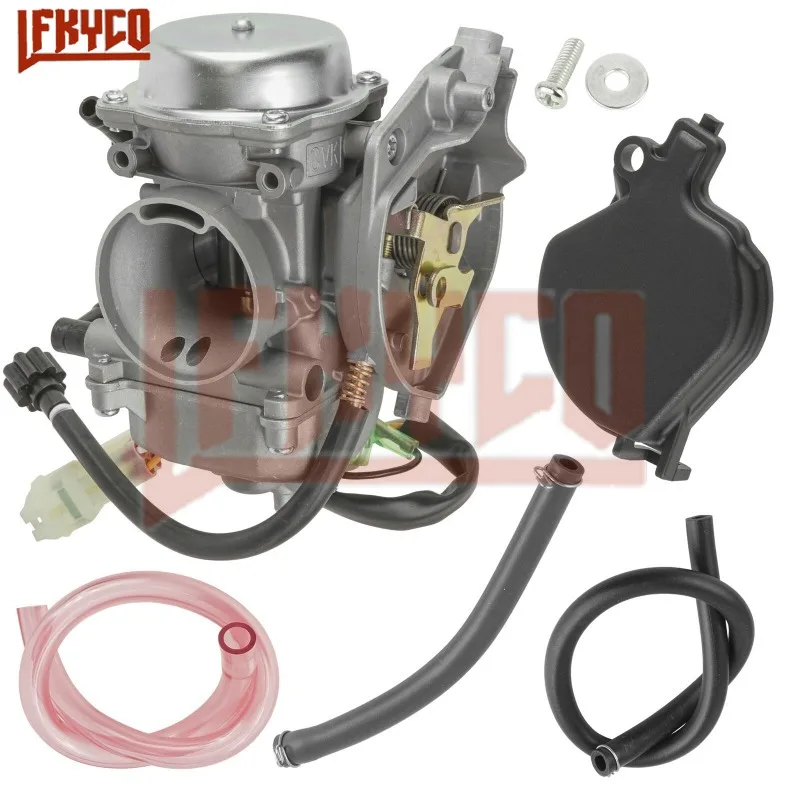 

Motorcycle Carburetor for Kawasaki Prairie 300 KVF300 KVF300B KVF300A 2X4 4X4 1999-2002 ATV Carb Air Intake Fuel Moto Accessory