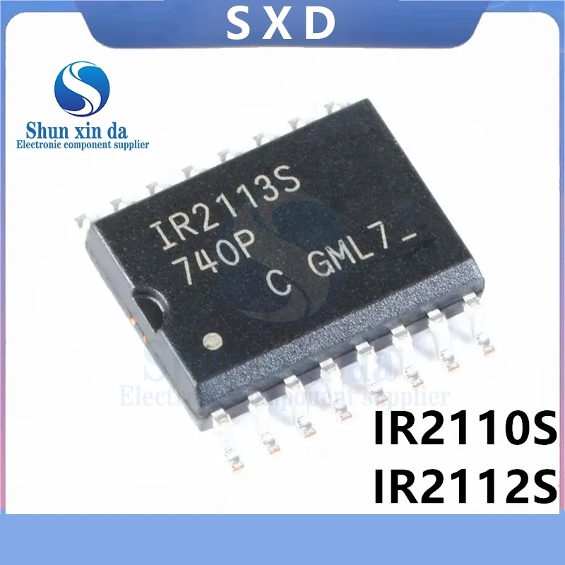 5PCS IR2110S IRS2110S SOP-16 IR2110 IR2110SPBF IR2110STRPBF IRS2110STRPBF High And Low Side Driver IC SMD IC Chip