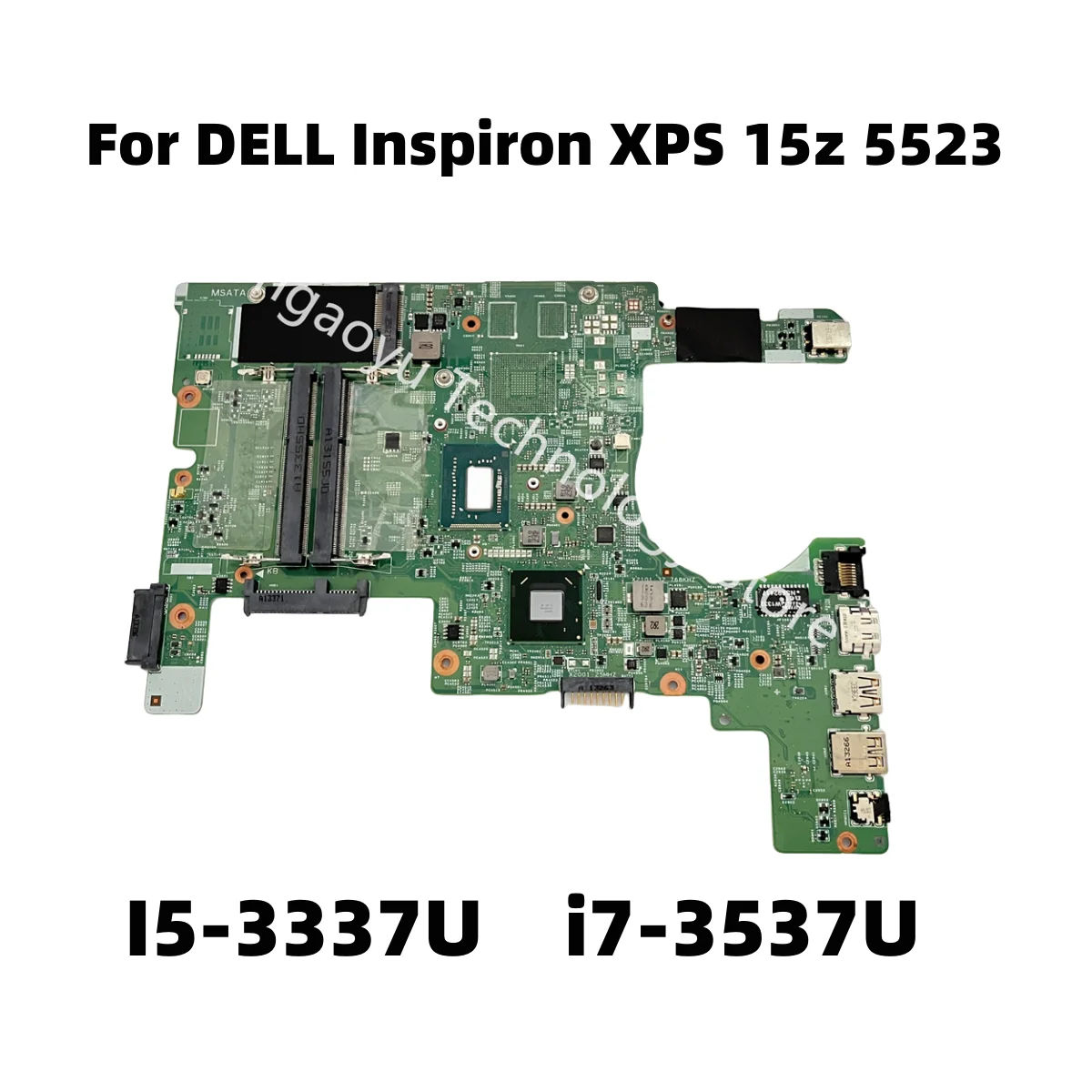 

Оригинальная материнская плата для ноутбука DELL Inspiron XPS 15z 5523 I5-3337U 11307-1 13Y69 013Y69 01024G 1024G, Отличный тест