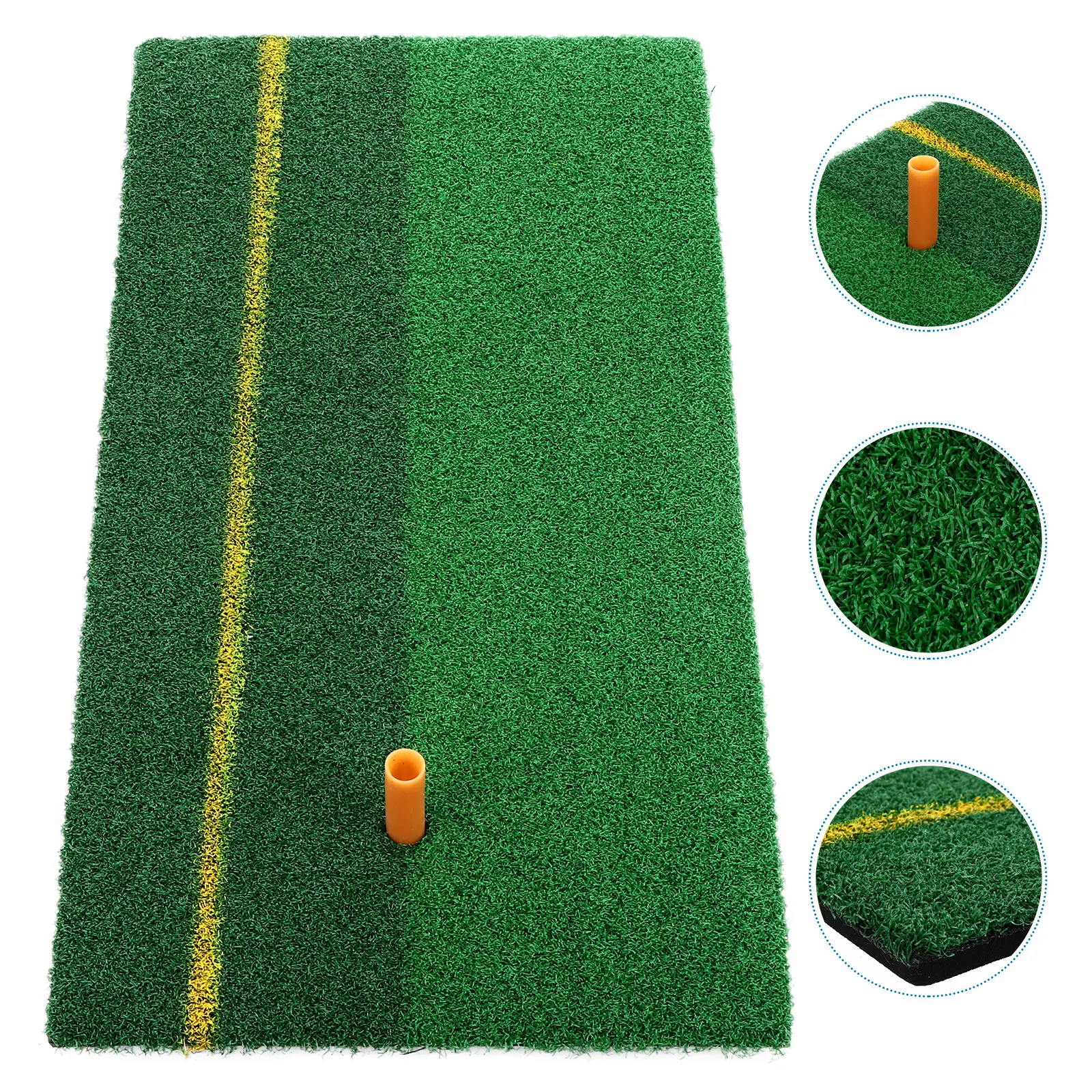 

Набор для тренировки гольфа: высококачественный газонный коврик для отработки ударов, всепогодный, для использования в помещении и на улице
