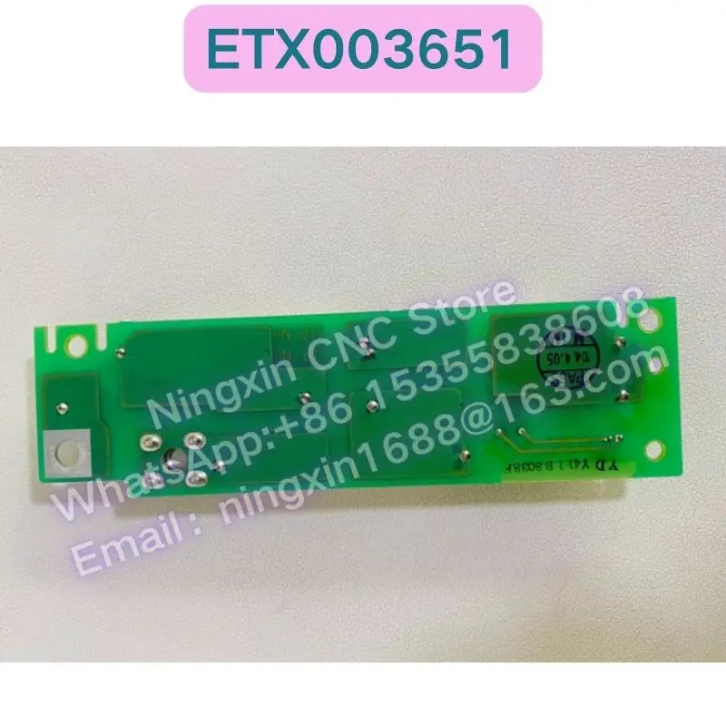 

Second-hand ETX003651 YDCT31429-1C Circuit Board Functional test OK Fast delivery