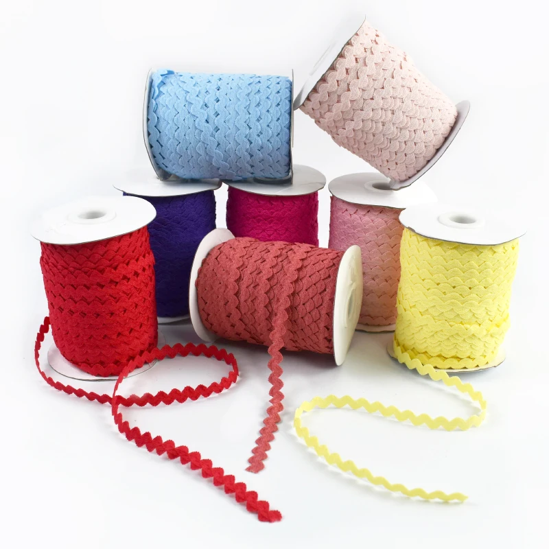 5-40M 10mm Wave Edge Elastic Band for Sewing Trims Stretch Lace Ribbon Decorative Hairband Bra Strap DIY Crafts Accessories