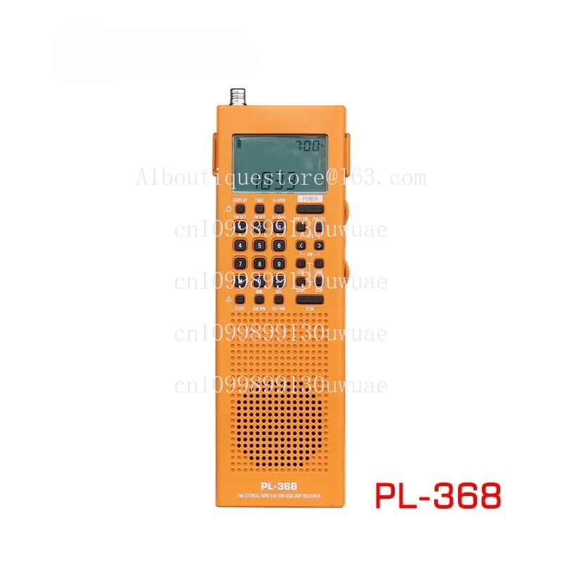 Original  PL-368 Portable DSP E FM-Stereo MW SW SSB World Band Stereo Radio PL368 Full Band 64-108MHZ