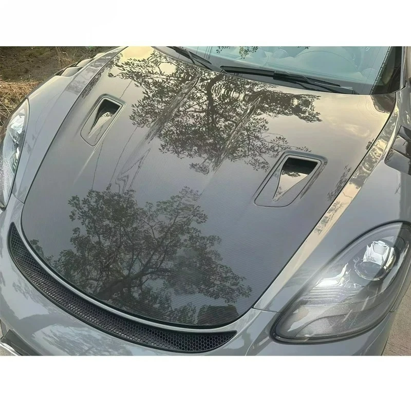

Race-Inspired FORPorsche 718 Boxster Cayman Hood Dry Carbon Fiber 2016-2021