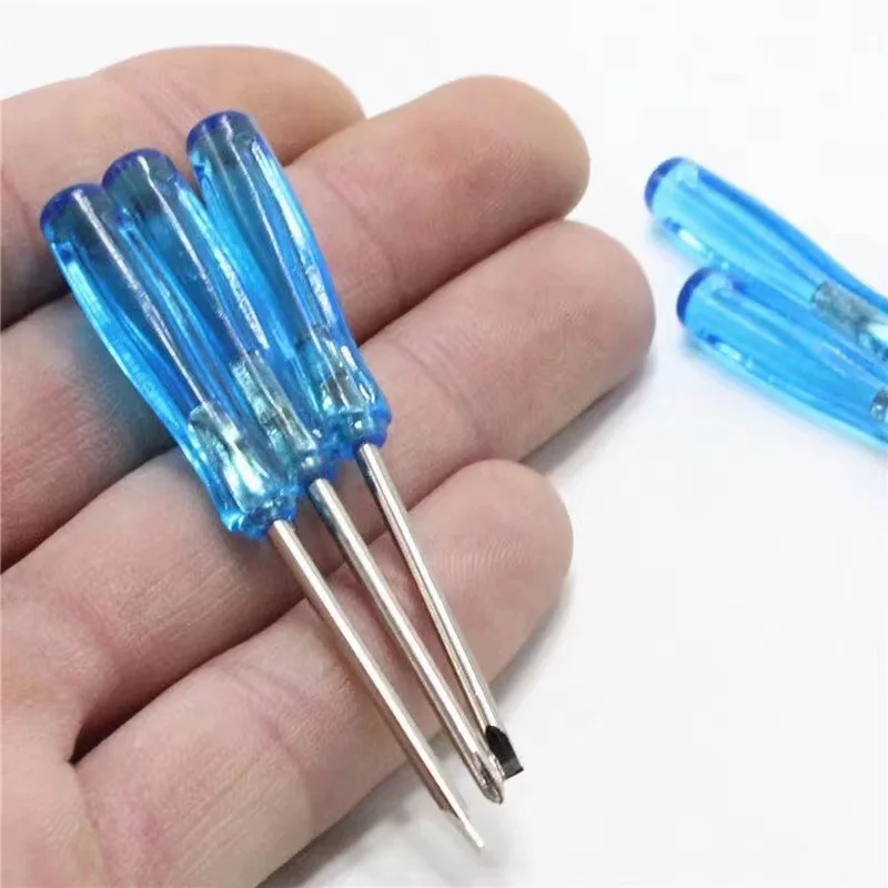 【Clearance sale】100%New 6PCS 2.0*65MM Slotted Cross Screwdriver Household Screwdriver Bits For Mobile Phone Clock Maintenance