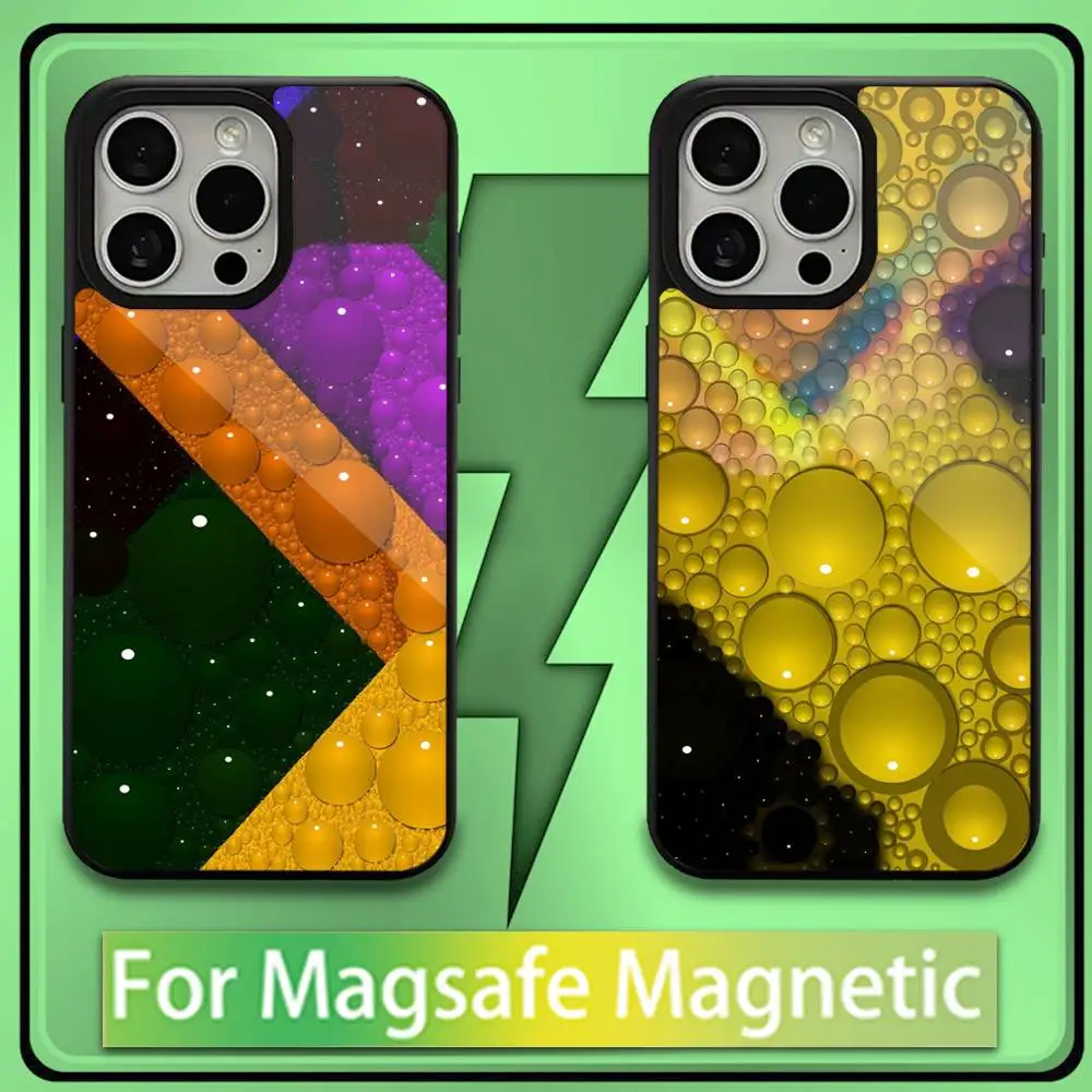 

Rainbow Holographic Iridescence Phone Case For iPhone 16,15,14,13,12,11,Plus,Pro,Max,Mini Soft Magesafe Magnetic Wireless Charge