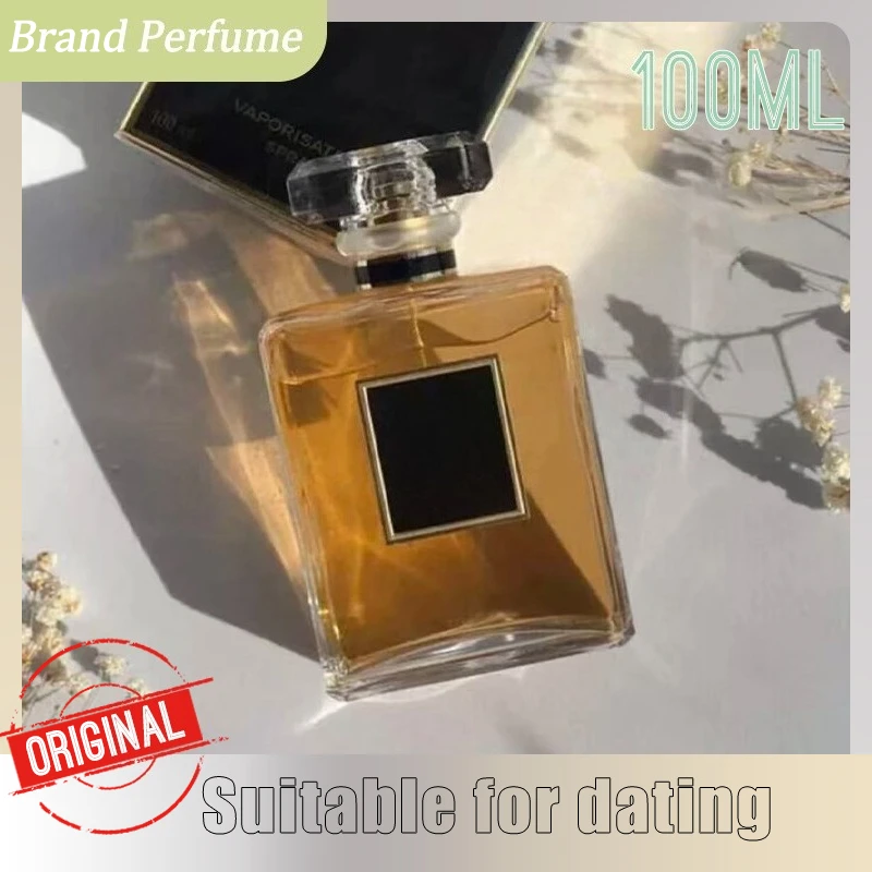 クラシックな100mlブランド香水、フレッシュな柑橘系とベルガモットの香り、長時間持続、自信に満ちた魅力、通勤やデートに最適