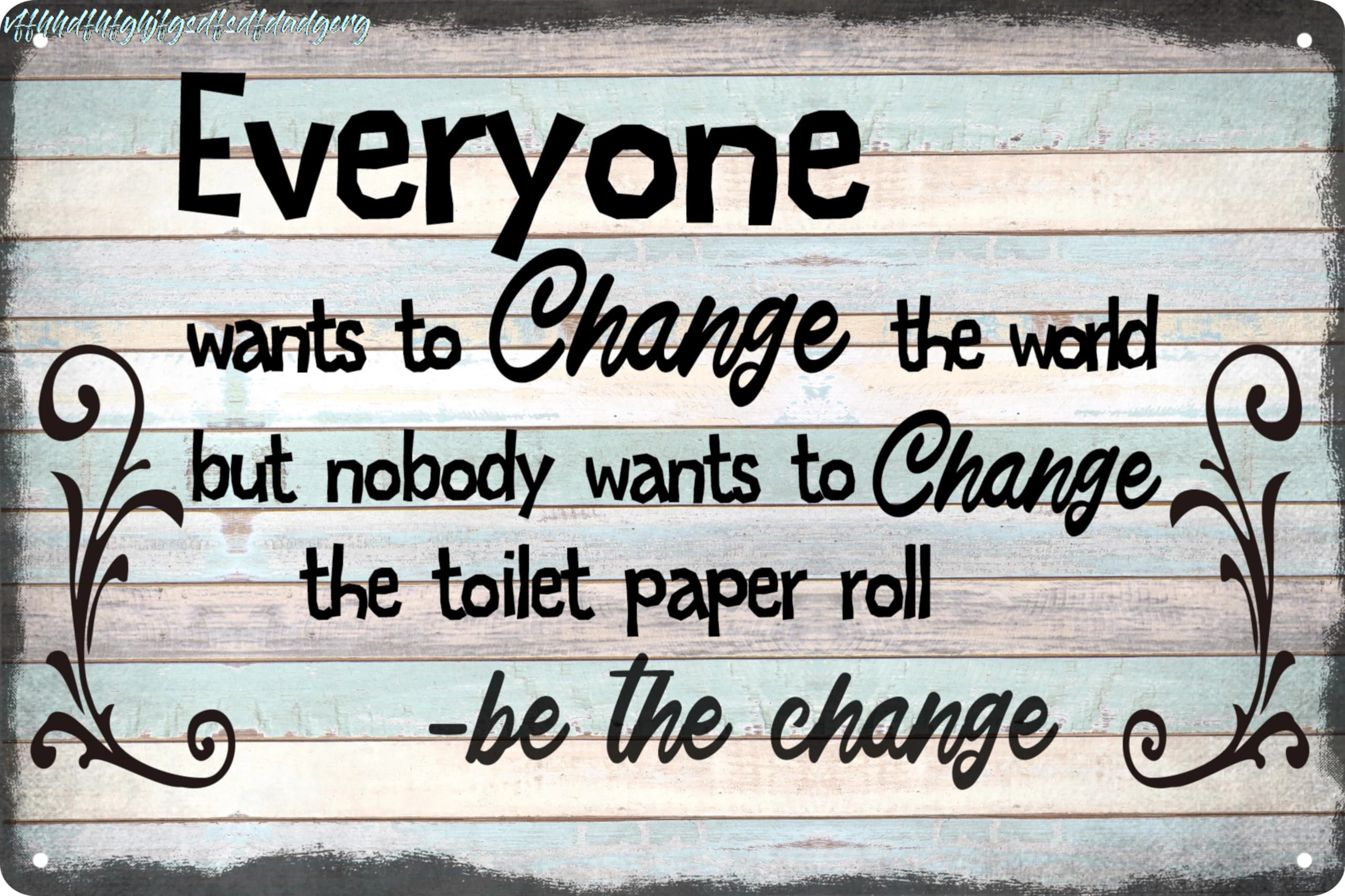 Vintage Tin Sign Retro Metal Funny Bathroom Rules Signs for Home Decor Stylish Wall Art Plaques Gift for Bathroom Kitchen a sign
