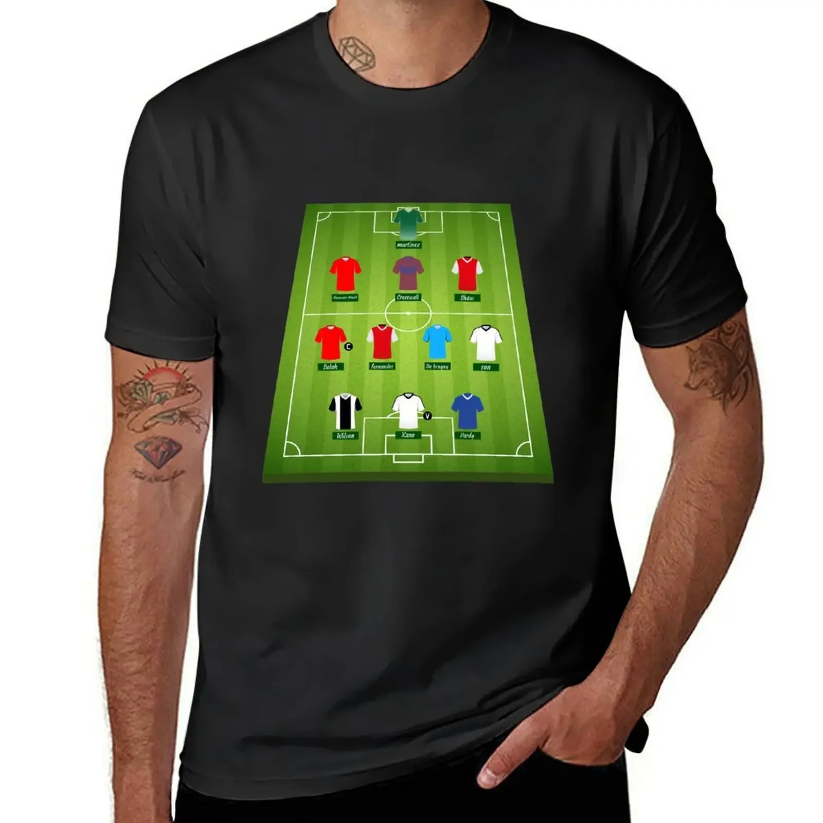 fantasy premier league squad T-Shirt new edition anime figures mens t shirt graphic