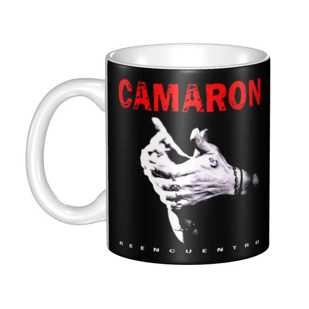 

Personalized Flamenco Singer Camaron De La Isla Coffee Mug DIY Ceramic Milk Tea Cup