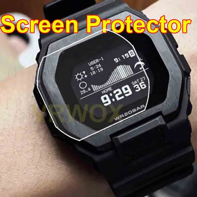 

2PCS/3PCS TPU Screen Protector For Watch GBX-100 MRW-S300 MRW-210H MRW-200H HProtector Nano Explosion-proof Film
