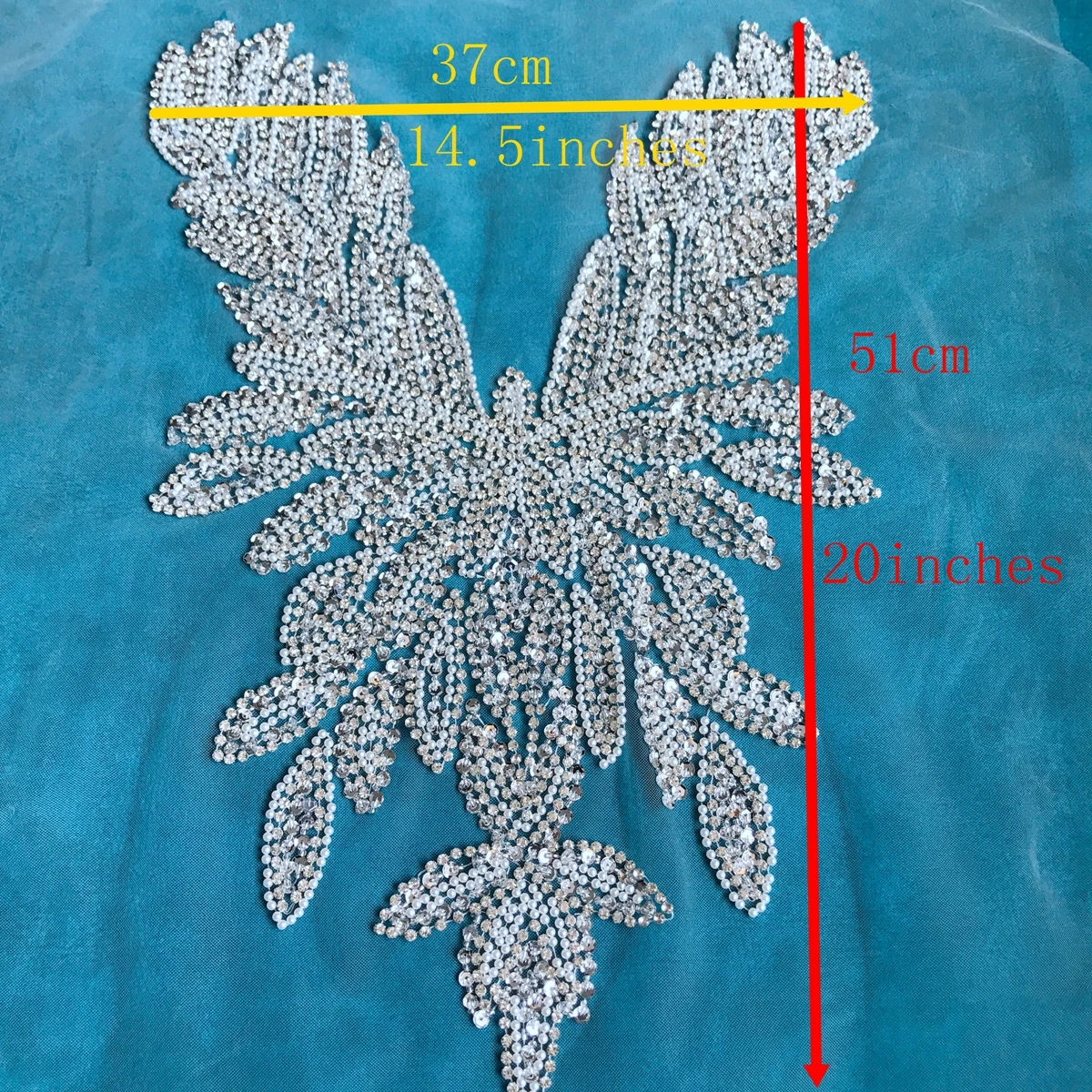 Luxury Beading Mesh Pearls Crystal Deep V Neck Evening Dress Fabrics Cocktail Dress Accessories