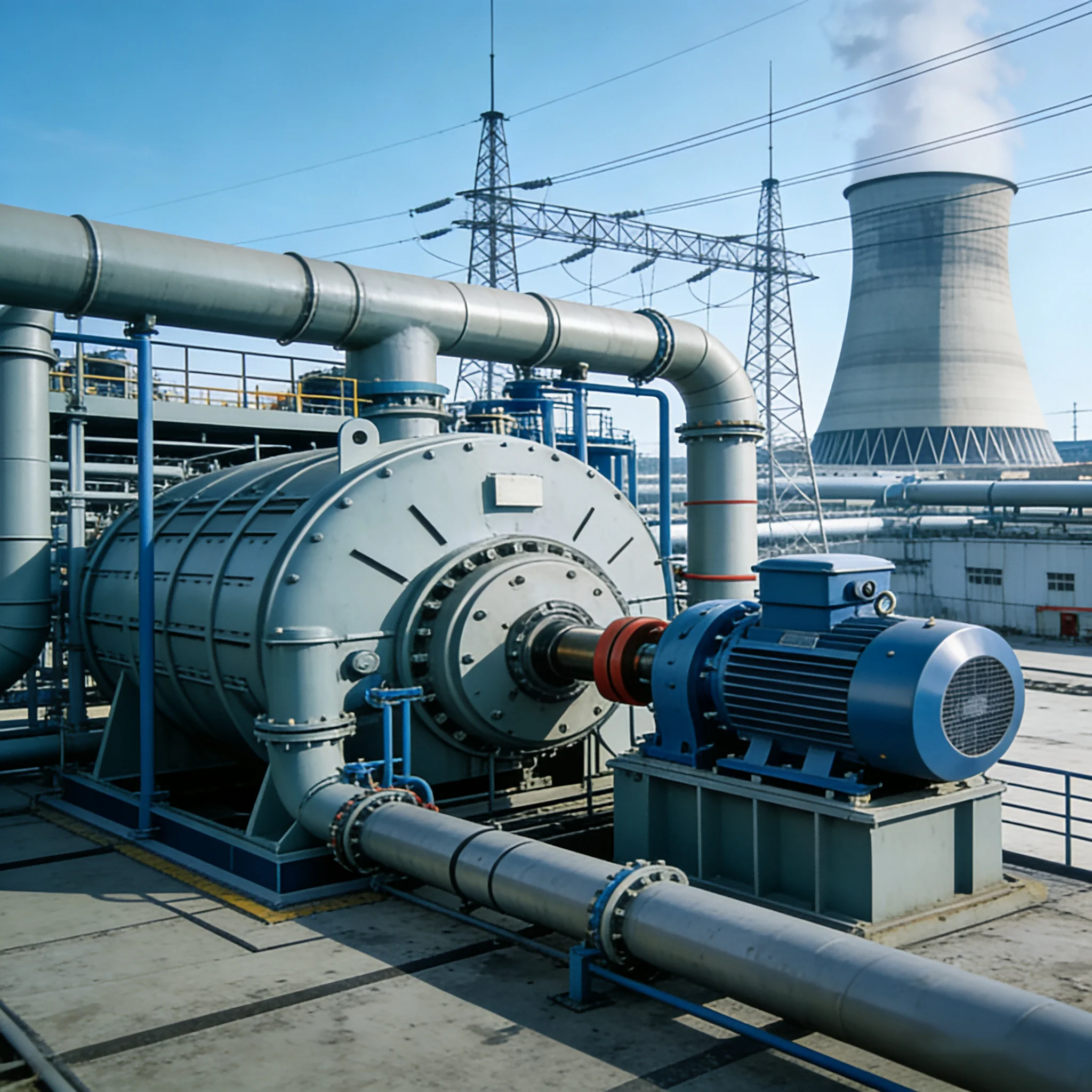 6kV High Voltage Asynchronous Motor 2240kW Energy-Saving Industrial Motor for Fans/Pumps  3 Phase Electric Motor