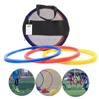 ラウンドスピード敏捷性トレーニングリング、サッカートレーニングリング、サッカーリング、ジム、アウトドアスポーツ、スピード機器、30cm、40cm