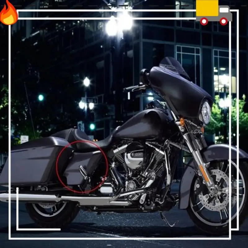

Discount-Black Side Covers Cover Panels For Touring Road Street Electra Glide FLHT FLHX 09-22