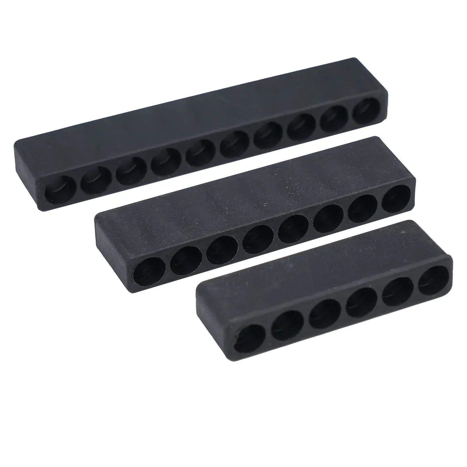 Chave De Fenda Titular Bit Titulares, Organizador De Ferramentas, Acessórios De Plástico, Estojo De Armazenamento, Alta Qualidade, 50mm, 66mm, 83mm, 3Pcs
