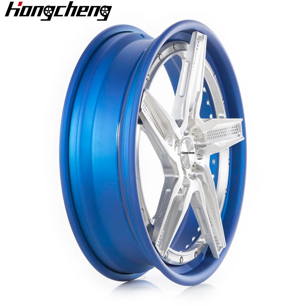 Luxury Sport 2-Piece Deep Dish Alloy Wheels 15-28 Inch 40mm ET New Condition High Performance Rims