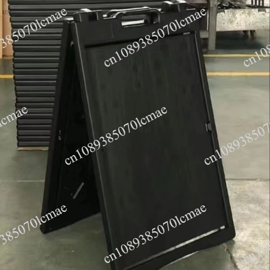 Weighted outdoor windproof billboard vertical poster holder double-sided display board A word water filling card plastic