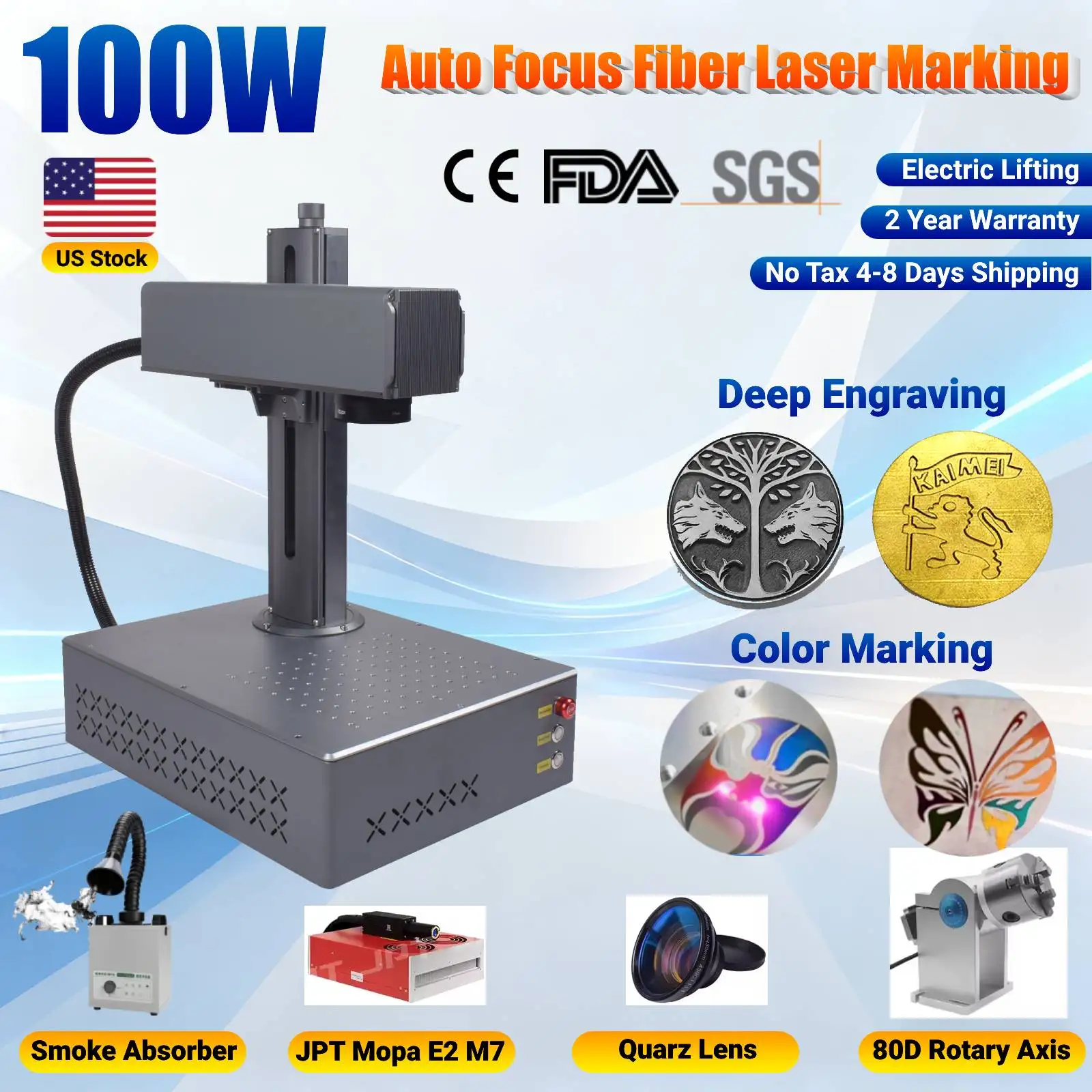 100W Jpt Mopa Auto … - image