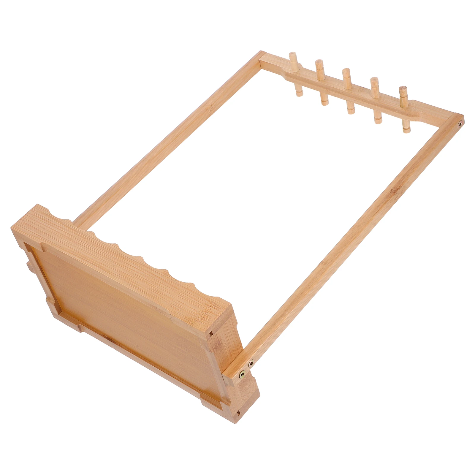 

Retro Nanzhu Bamboo Pen Holder Student Desk Organizer Calligraphy Brush Stand Multifunctional Storage Solution