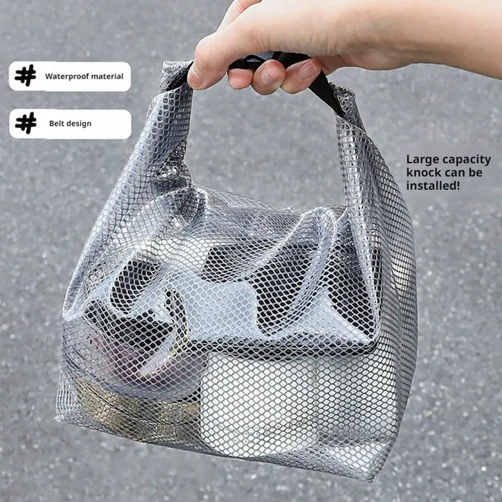 

Waterproof Clear Tote Bag Foldable Large Capacity Bundle Bags Multi-Purpose Handbag for Swimming, Beach, Travel & Outdoor