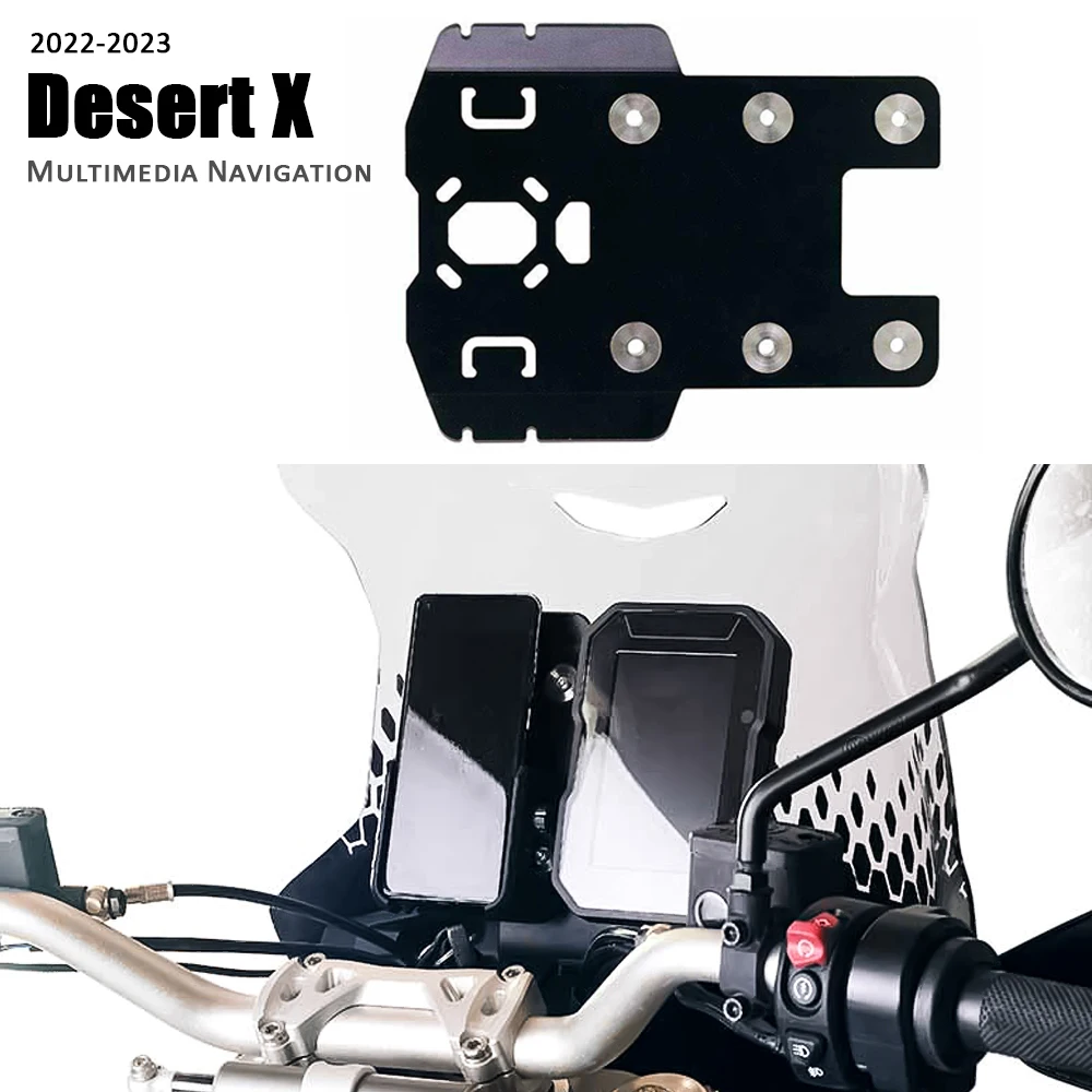 

Mobile Phone Navigation Holder For Ducati Desert X DesertX 2022-2023 Multifunctional Motorcycle Monitor Base GPS Stabiliser