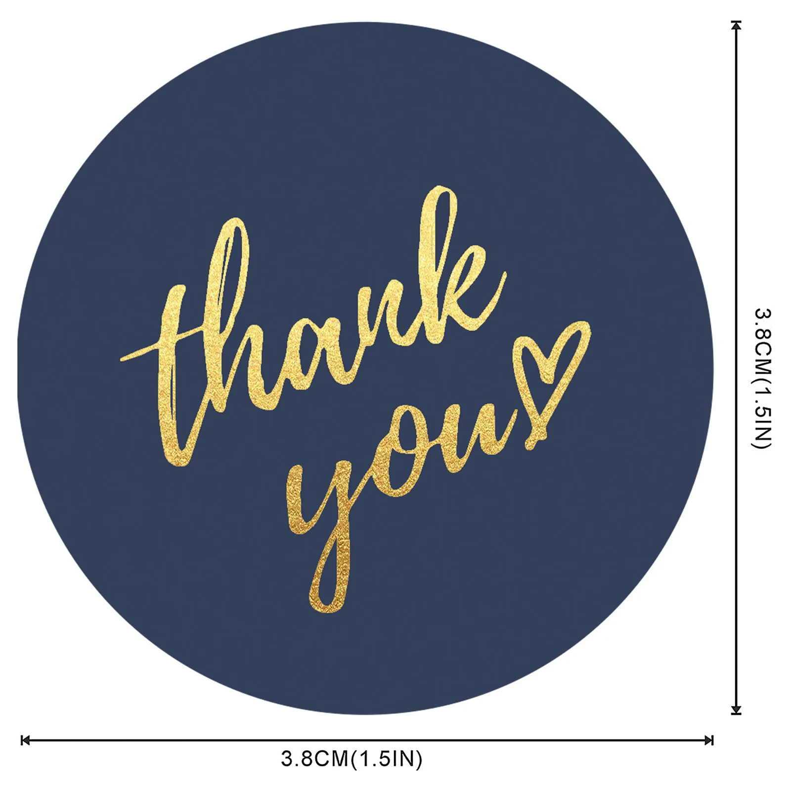 Label Sealing Sticker Thank You Label Sticker Bread Packaging Candy Bags Envelopes Sticker Sticker Labels Gold White