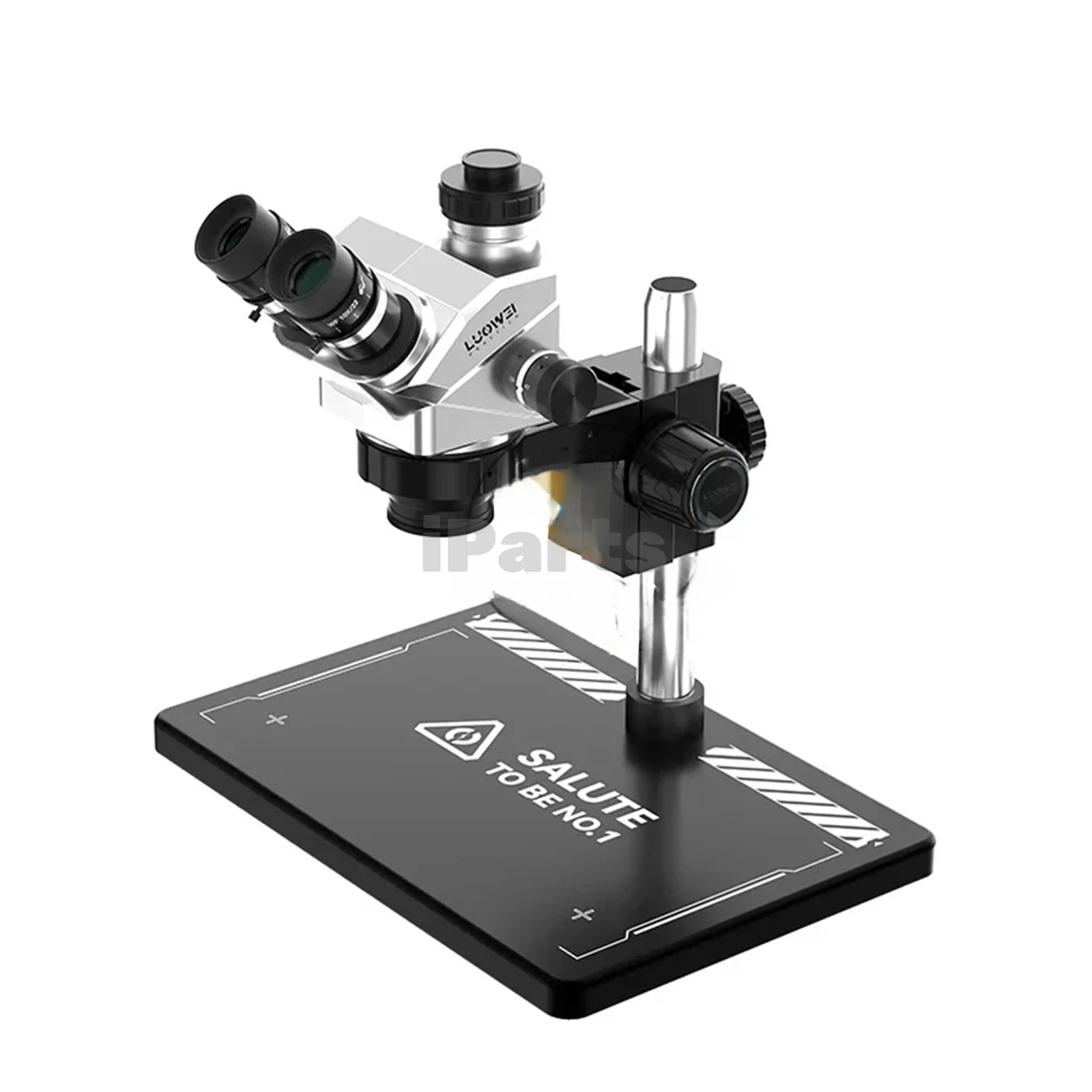 

iParts Luowei TR01-B3TV Trinocular Stereo Microscope 7-50X Microscope HD Continuous Zoom Microscope