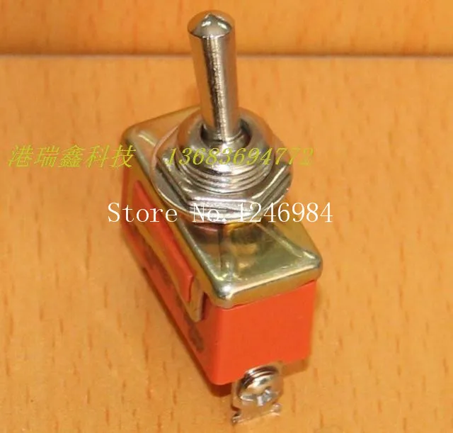 [SA]E-TEN 1021 Single 2 feet 2 files big toggle SPST rocker switch to move the shake -made M12--100PCS/LOT