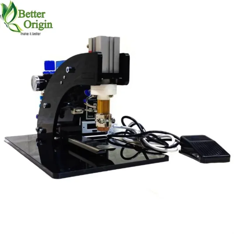 2026  Cheap price coffee bag valve applicator semi-automatic valve bag packaging machine