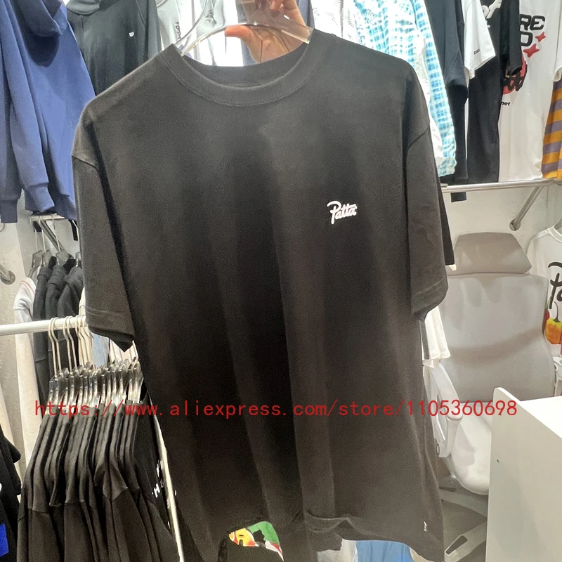 2026 New PATTA T-shirt Summer Loose Casual 100%Cotton Short Sleeve Men's Clothing Top