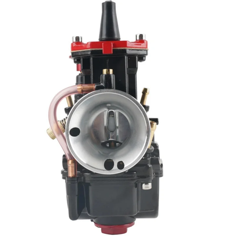 

Подходит для PWK 21 24, 26, 28, 30, 32, 34 мм, черная запеченная краска, высокоскоростной модифицированный карбюратор с ЧПУ для мотоцикла